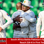 South Africa Battle Pakistan’s Spinners to Reach 216-6 in First Test