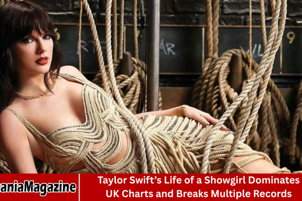 Taylor Swift’s Life of a Showgirl Dominates UK Charts and Breaks Multiple Records
