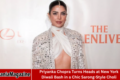 Priyanka Chopra Turns Heads at New York Diwali Bash in a Chic Sarong-Style Choli