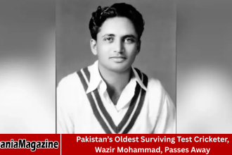 Pakistan’s Oldest Surviving Test Cricketer, Wazir Mohammad, Passes Away