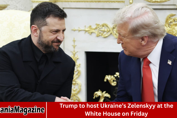 Trump to host Ukraine’s Zelenskyy at the White House on Friday
